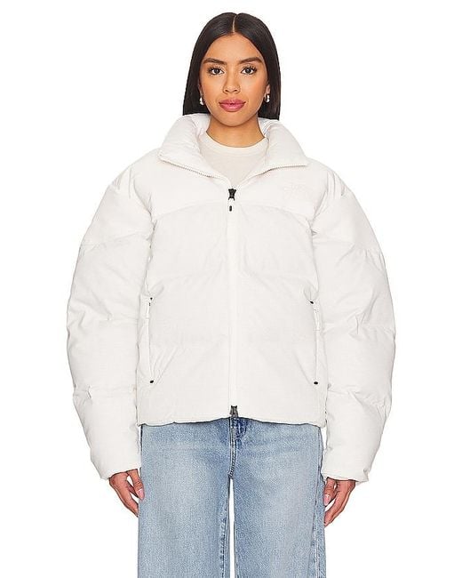 The North Face White Steep Tech Nuptse Down Jacket