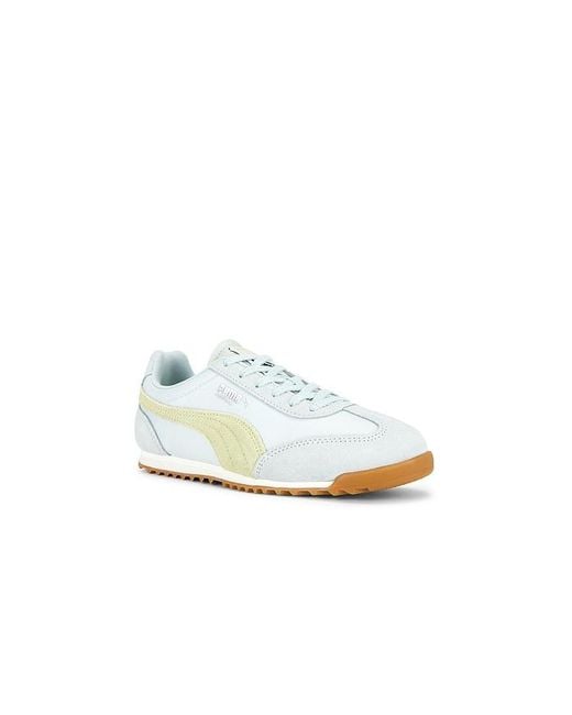 PUMA White Arizona Nylon Sneaker