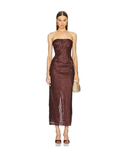 Michael Costello Multicolor X Revolve Opal Midi Dress