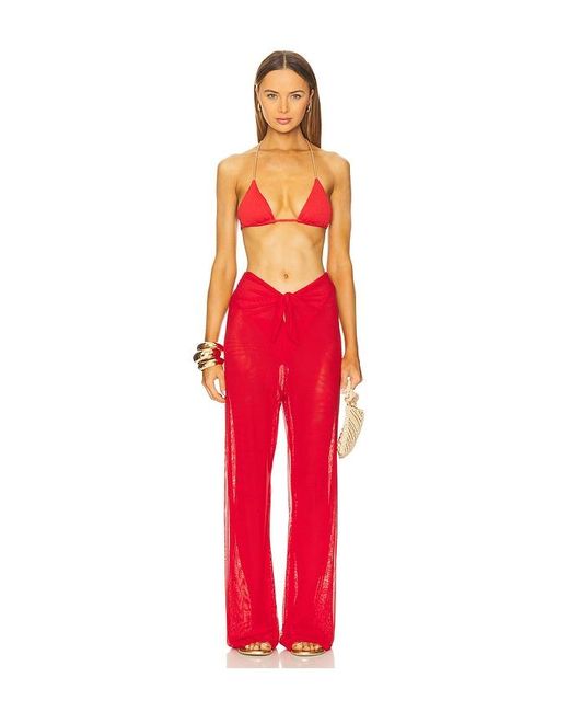 ViX Red Pareo Pants