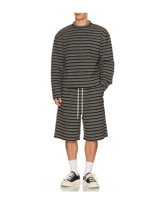 Honor The Gift Black Speak Striped Short for men