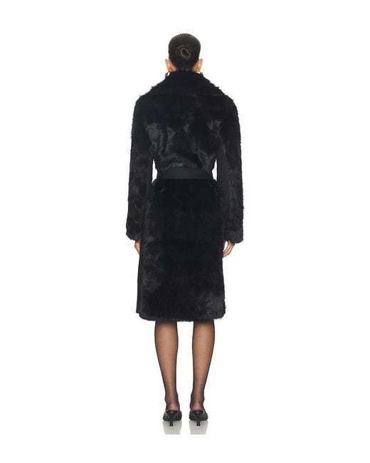 La Ligne Black Alpine Coat