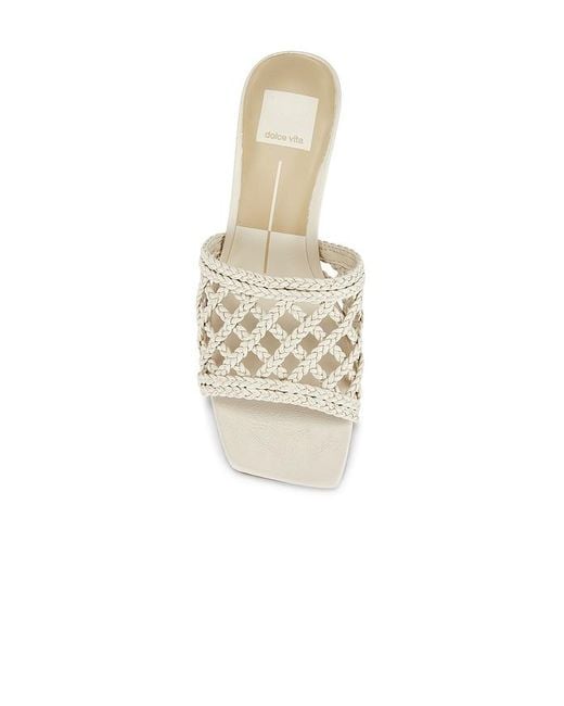 Dolce Vita White Bowen Sandal