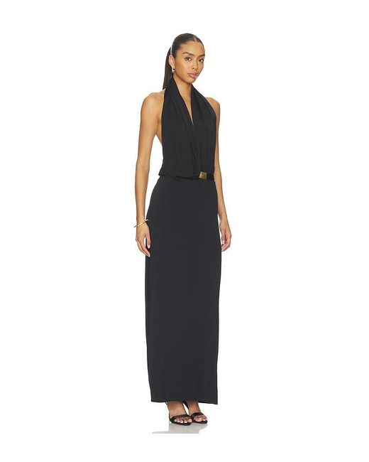 ViX Black X Rosie Huntington-Whiteley Rosana Long Dress