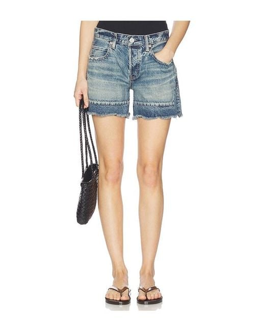 Moussy Blue Remo Remake Shorts