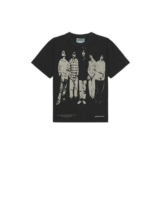 Pleasures Black X Oasis Definitely Heavyweight Shirt for men