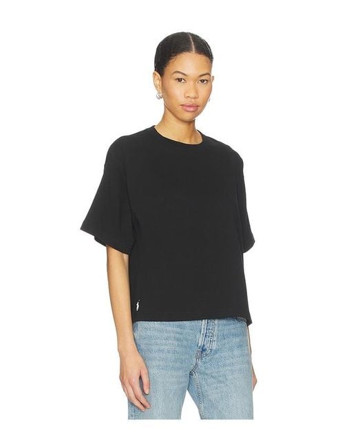 Polo Ralph Lauren Black Verkürztes Hemd