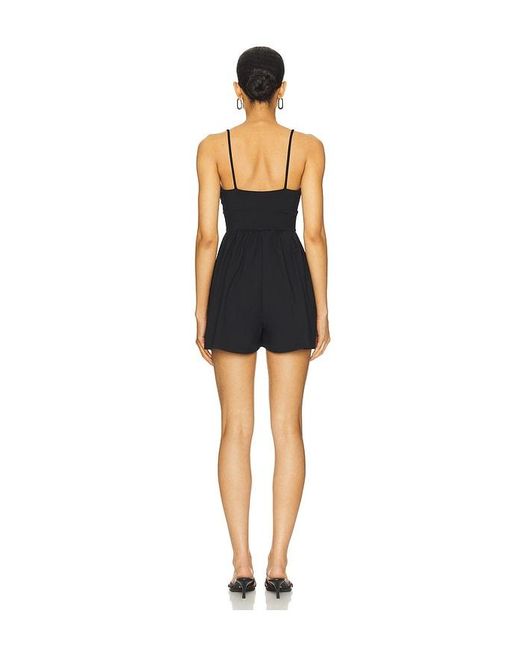 Susana Monaco Black String Romper