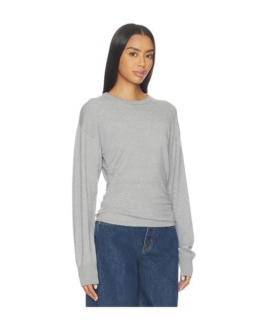 Lovers + Friends Gray Ebba Sweater