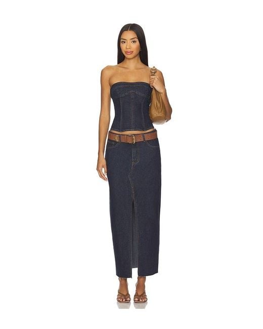 Lioness Blue Super Sweet Maxi Skirt
