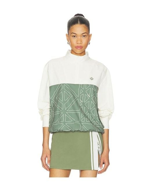 Malbon Green Rosa Pullover