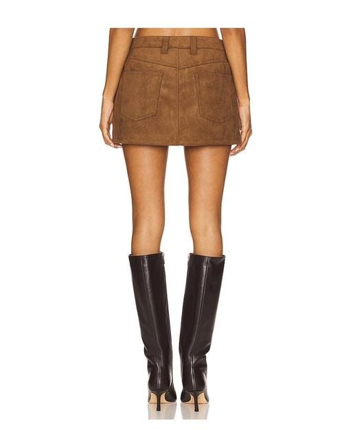 Nakedvice Brown The Brooklyn Skirt