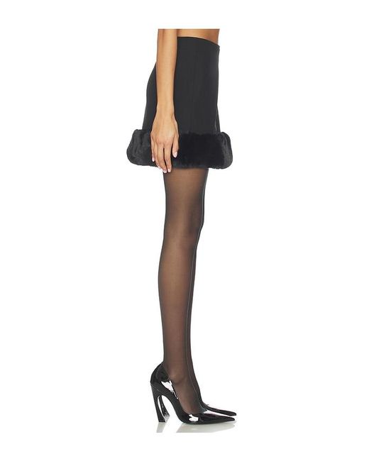 Apparis Black Meadow Skirt