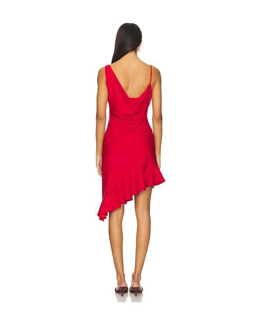 Azeeza Red Daphne Mini Dress