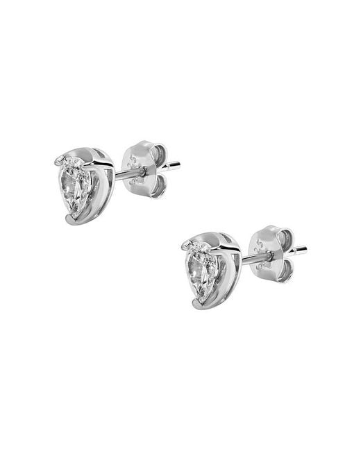Mazin Jewels Metallic Center Stage Studs