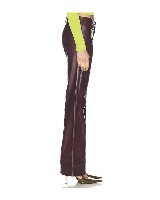 Mimchik Red Ventura Leather Pant