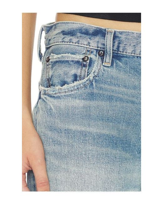 Moussy Blue Hackney Tapered Jeans