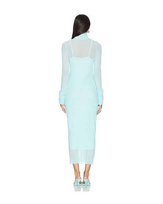 AFRM Blue Ariel Dress