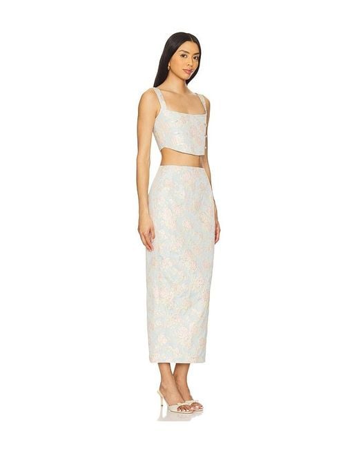 SAU LEE White Jovita Set