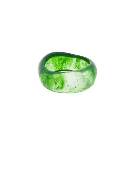 petit moments Green Resin Cuff