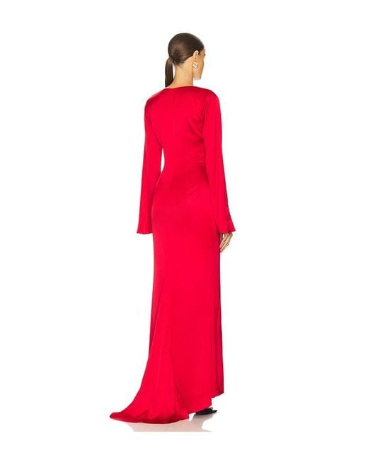 LOBA Red Angelina Gown