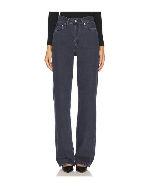 Dr. Denim Blue Echo Straight Leg Jeans
