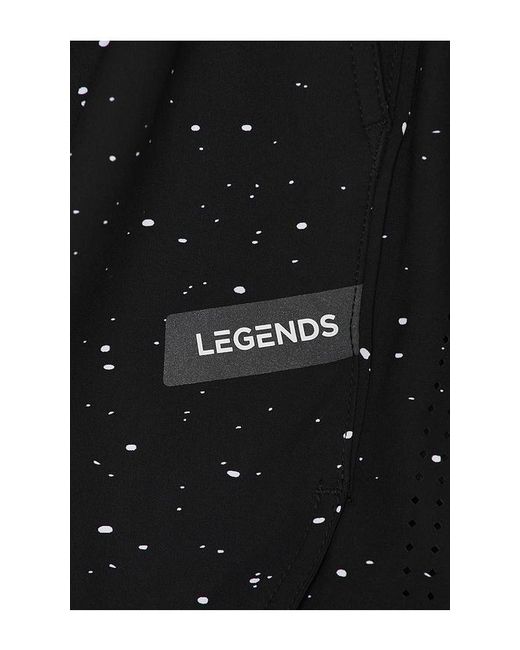 Legends Black Luka 5 Lined Short for men