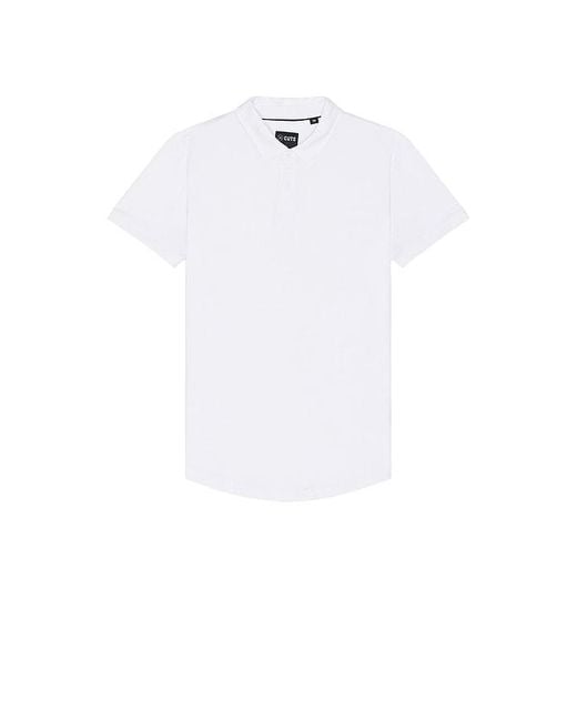 メンズ Cuts ポロシャツ White