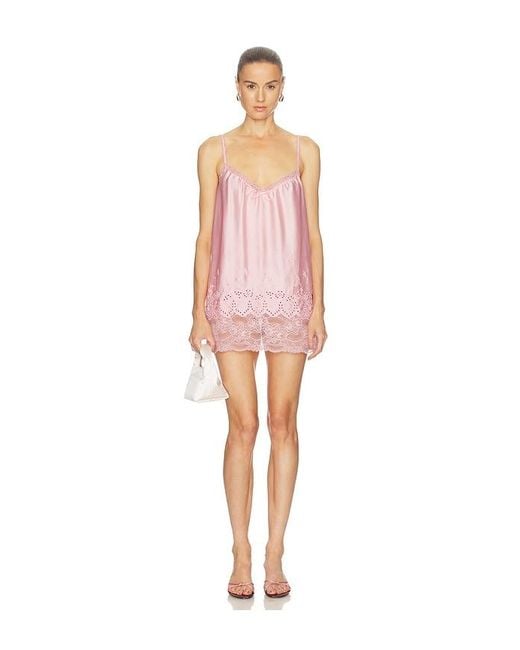 Frankie's Bikinis Multicolor First Crush Satin Mini Dress