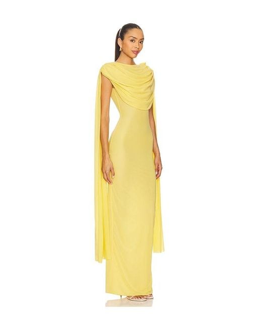Maygel Coronel Yellow Maxikleid Batista