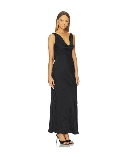 Stone Cold Fox Black X Revolve Billy Jacquard Gown