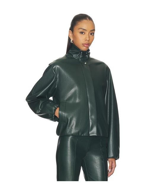 Amanda Uprichard Green Duke Bomber Jacket