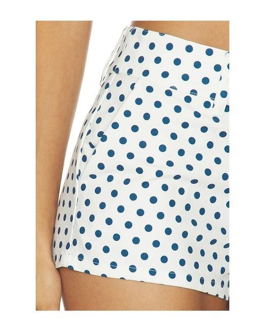 Lovers + Friends Blue Lucia Mini Short