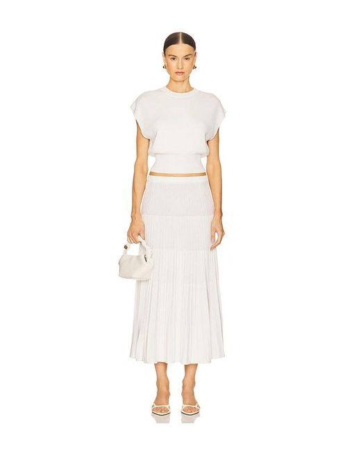 L'academie White 'Academie Cheryl Breezy Top