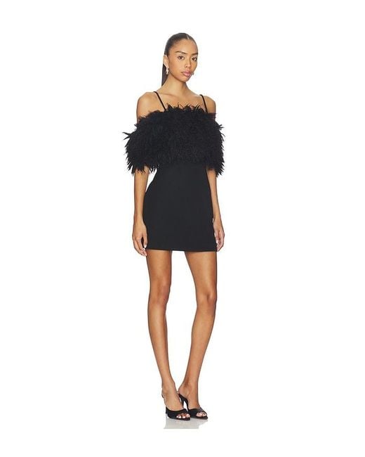 Line & Dot Black Vesper Mini Dress