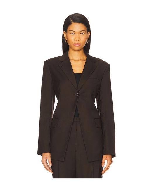 Helmut Lang Black Cut Away Blazer