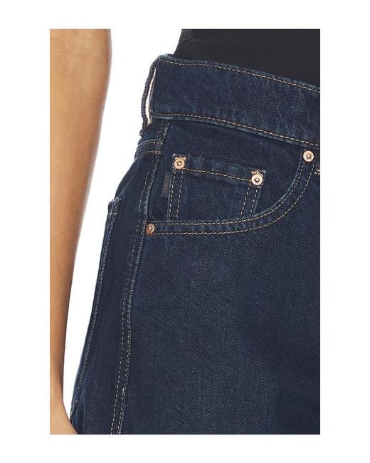 DL1961 Blue Dl Taylor Relaxed High Rise Denim Short
