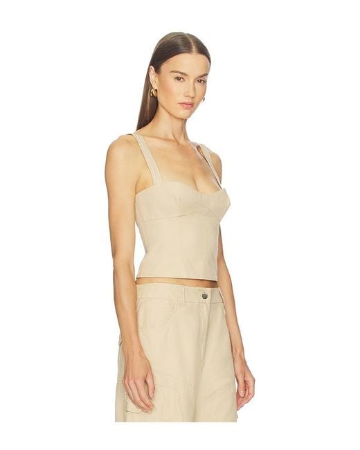 Camila Coelho Natural Gigi Top