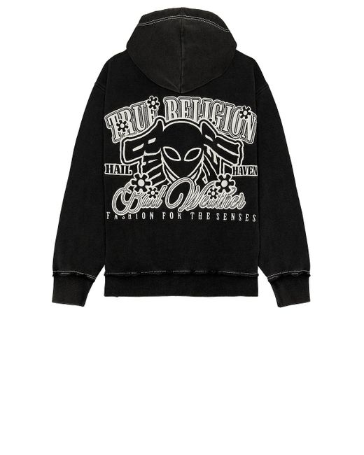 メンズ True Religion パーカー Black