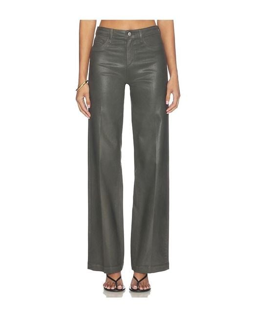 L'Agence Gray Scottie Wide Leg Pant