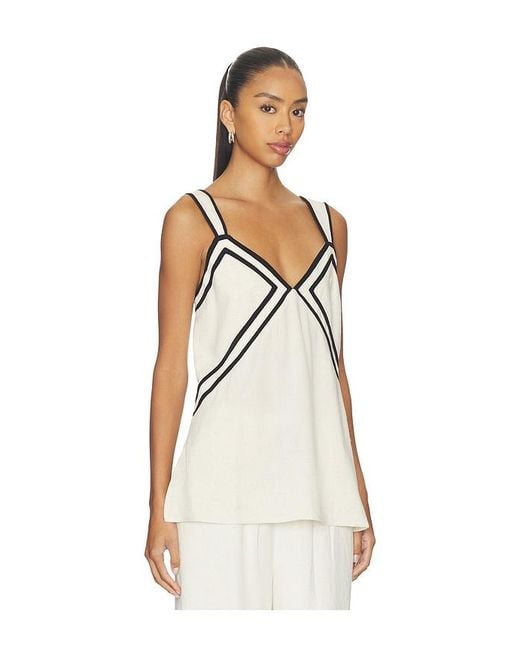 Sancia White The Airlie Top