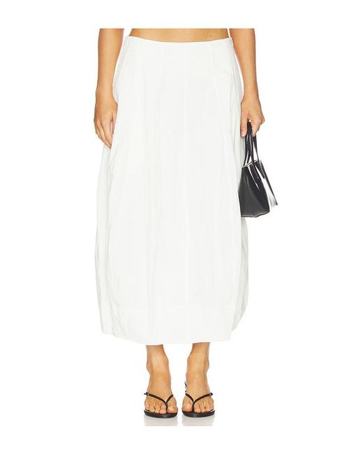 A.L.C. White Veda Skirt