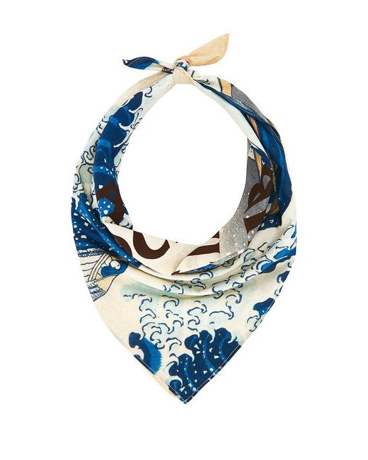 ANTI SOCIAL SOCIAL CLUB Blue The Great Wave Bandana