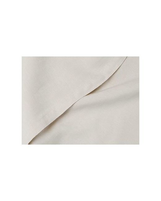 Conjunto De Funda De Almohada Linen En Talla (También En Parachute de color White