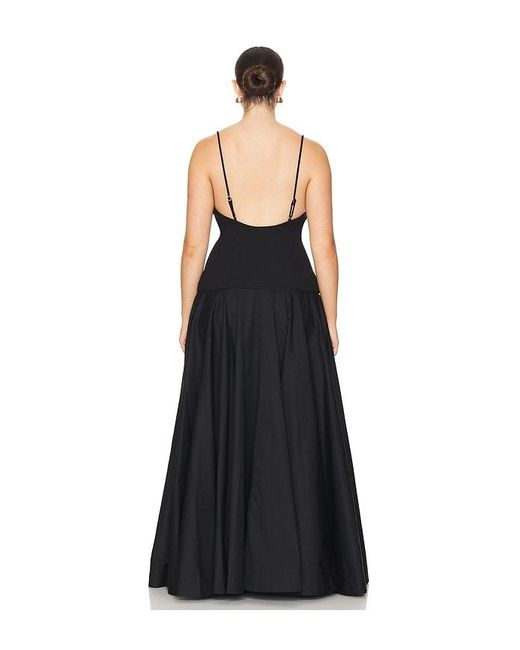 L'academie Black 'Academie Laure Maxi Dress