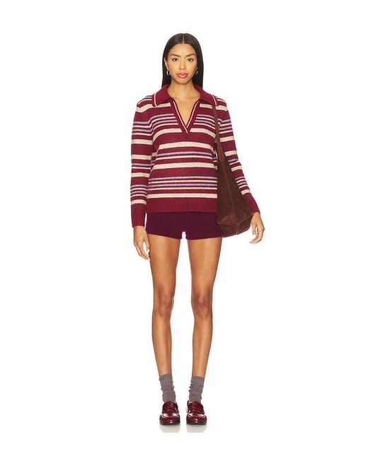 Heartloom Red Pesha Sweater