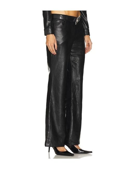LOBA Black Sagrada Low Rise Pants