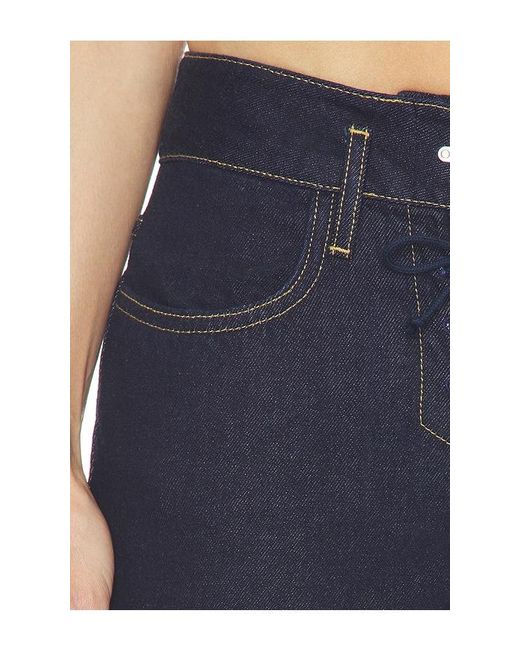 Halo Blue Low Waist Retro Jean