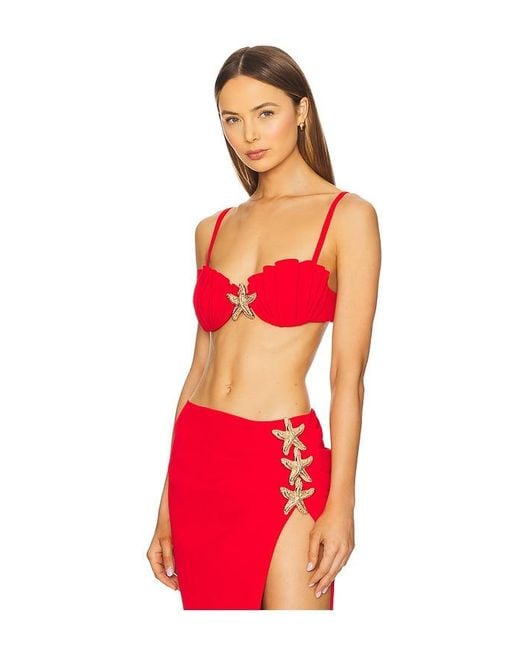 Lovers + Friends Red Isolde Top
