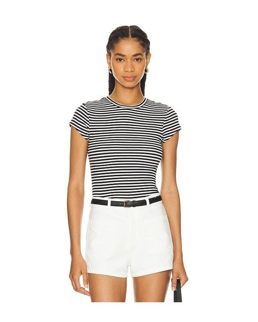 Lovers + Friends White Morgan Tee